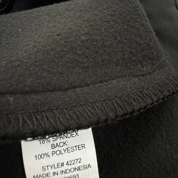 Athleta Athletic Adjustable Waist Tennis Stretch Mini Skirt Black Size 2 - Picture 8 of 9